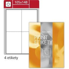 Etikete za skeniranje S&amp;K Label-bela, 105x148 mm, 400 kosov