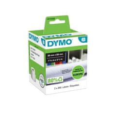 Dymo Papirnate etikete LW, 89x36 mm, bele, 2x 260 kosov
