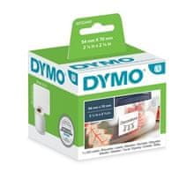 Dymo Papirnate etikete LW, 70 x 54 mm, bele, 320 kosov