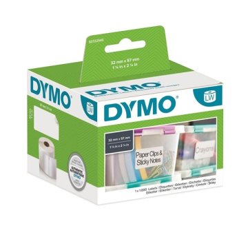 Dymo Papirnate etikete LW, 57 x 32 mm, bele, 1000 kosov