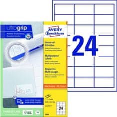 Avery Zweckform Univerzalne etikete, 64,6 x 33,8 mm, 2400 kosov