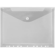 Karton P+P Euro kuverte s potiskom - A4, prozorne, 5 kosov