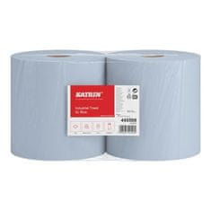 Katrin Industrijski robčki, 1 zvitek, modri, 2 kosa