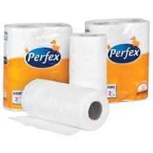 Perfex Kuhinjske brisače - dvoslojne, bele, 2 kosa
