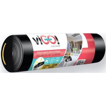 Izvlečne vrečke za smeti, 23 mici, 35 l, 20 kosov