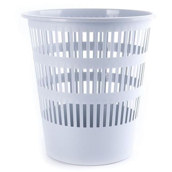 Donau Koš za odpadke, plastičen, 16 L, siv