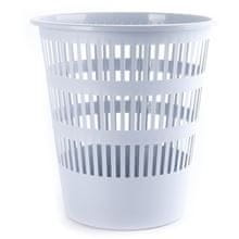 Donau Koš za odpadke, plastičen, 16 L, siv