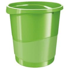 Esselte Koš za odpadke VIVIDA, 14 L, zelen
