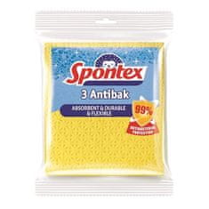 Spontex Antibakterijski robčki proti glivicam Rumeni 3pcs
