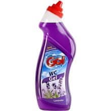 GO! Čistilo za stranišče - sivka, 750ml