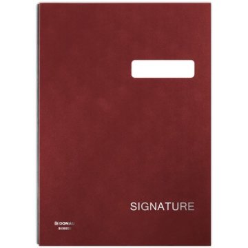 Donau Podpisna knjiga - A4, bordo, 20 listov