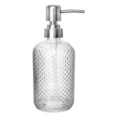 Orion Stekleni razpršilnik za milo -plastik/steklo,pike,450ml