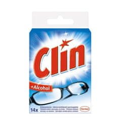 Clin Čistilni robčki za očala, 14 kosov