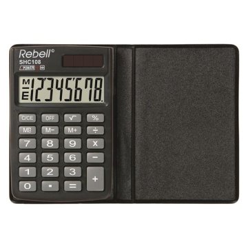 Rebell RE-SHC108 BX žepni kalkulator, 8-mestni d.