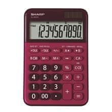 Sharp Namizni kalkulator ELM335BRD, rdeč