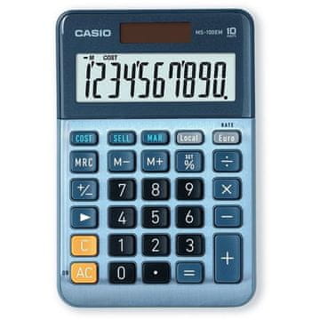 Casio Namizni kalkulator MS-100EM, moder