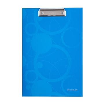 Pisalni blok s sponko NEO COLORI A4, modri