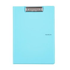 Karton P+P Pisalni blok s sponko Pastelini, A4, modra barva