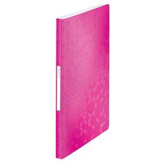 Leitz Katalog knjiga WOW, A4, 40 žepov, roza