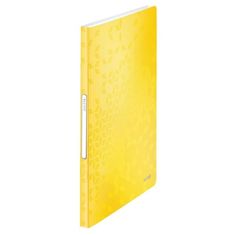 Leitz Katalog knjiga WOW, A4, 40 žepov, rumena