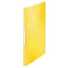 Leitz Katalog knjiga WOW, A4, 40 žepov, rumena