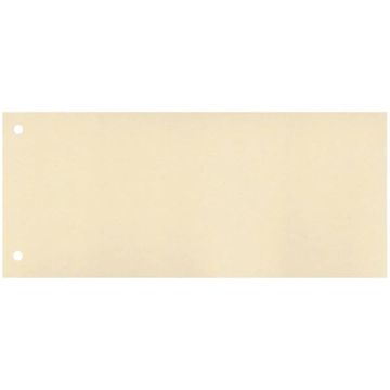 Q-Connect Razdelilnik papirja 1/3, rumena barva, 100 kosov