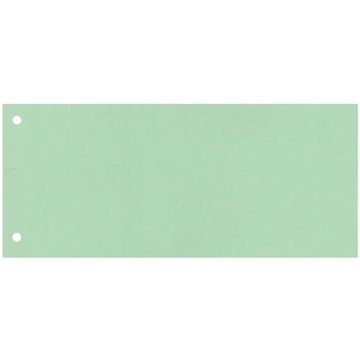 Q-Connect Razdelilnik za papir 1/3, zelena barva, 100 kosov