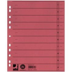 Q-Connect A4, 100 kosov, rdeča