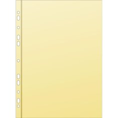 Karton P+P Barvne evro kuverte - A4, sijajne, rumene, 50 mic, 25 kosov