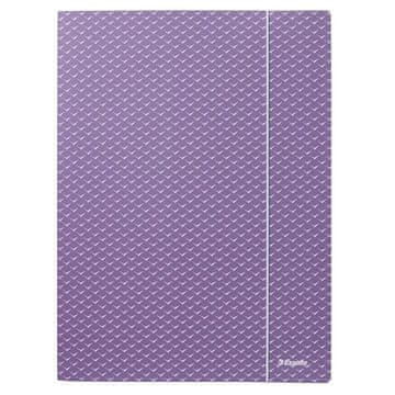 Esselte Deske z hlop. Colour'Breeze, A4, karton, sivka