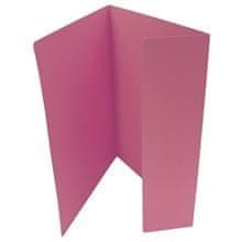 HIT Papirnate mape z 1 listom Office, A4, roza, 20 kosov