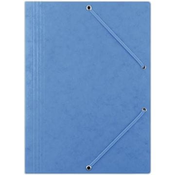 Donau gumijaste mape A4, modre barve
