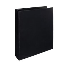 Karton P+P Štirikotni spenjač - A4, 6,6 cm, črn