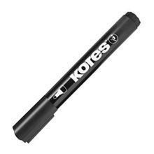 Kores Permanentni marker, okrogel, črn
