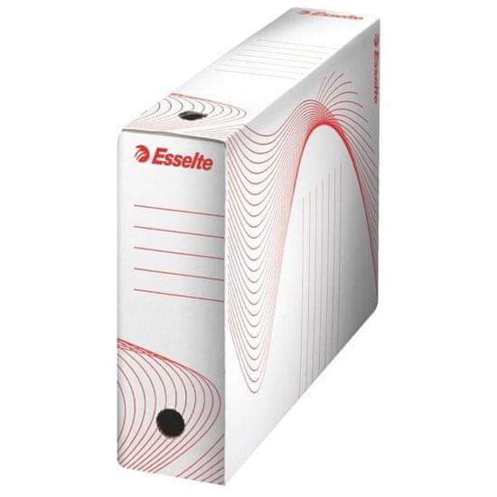 Esselte Škatla za arhiviranje Standard bela 8,0 cm