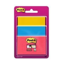 Post-It Listek, 47,6 x 76 mm, mak, 3 kosi