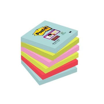 Post-It Listki Sticky, 76 x 76 mm, Cosmic, 6 kosov