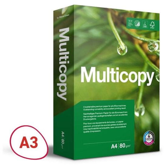 Multicopy Papir Original A3-80 g, CIE 168,500 listov