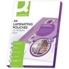 Q-Connect Folija za laminiranje, A4, 2x 125 mic, 100 kosov