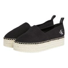 Calvin Klein Espadrilje črna 40 EU YW0YW01378BEH