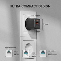 4smarts polnilec VoltPlug Duos Mini PD 20W - črn