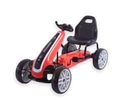 MILLY MALLY Milly Mally Pedal Go-Kart Power Red