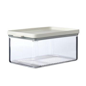 Rosti Mepal Omnia Frigo posoda za sir 2,59l / 21,9x14,7x11cm / nordijsko bela / PP, SAN, TPE