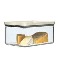 Rosti Mepal Omnia Frigo posoda za sir 2,59l / 21,9x14,7x11cm / nordijsko bela / PP, SAN, TPE