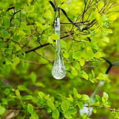 MG Icicle sončna veriga 30 LED 6.5m, toplo bela