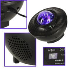 MG Star Light projektor nočnega neba, črna