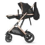Coccolle Otroški voziček Coccolle Ravello 3 in 1 travel system Črna