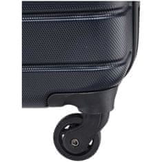 XQMAX Letalski ročni kovček na kolesih 50 cm mornarsko modra KO-FB5000430