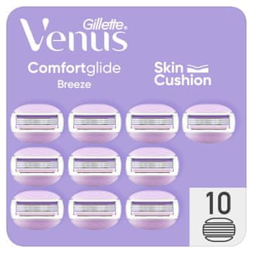 Gillette Venus Breeze nadomestna rezila, 10/1