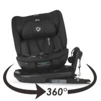 Coccolle Otroški avtosedež 0-36 kg 360 isofix 40-150 cm Coccolle Velsa Taupe black